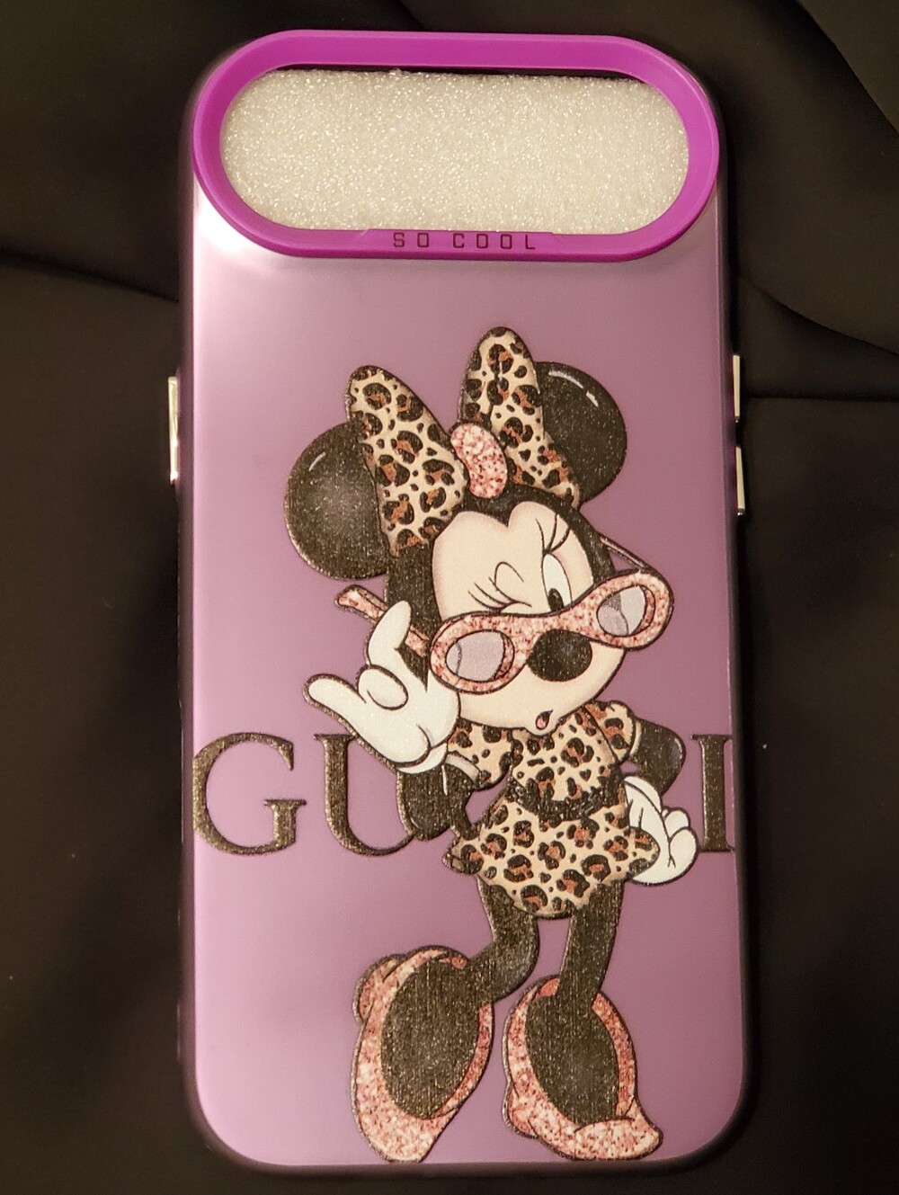 I Phone 17 Air Minnie Mouse Leopard Print Mobile Case